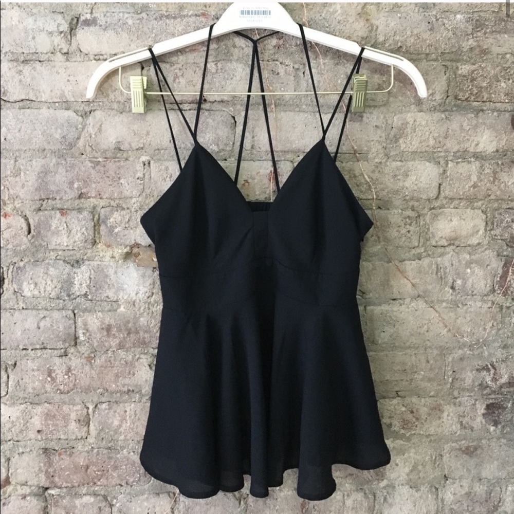 Express black tank top